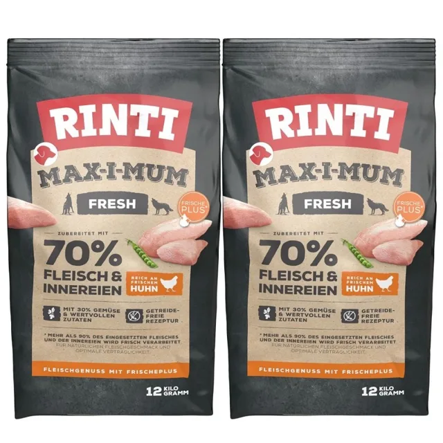 RINTI MAX-I-MUM Kuřecí 2 x 12 kg
