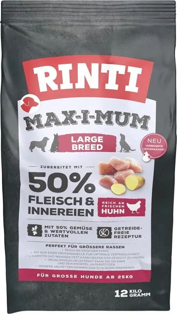 RINTI MAX-I-MUM Large Breed Chicken 12kg