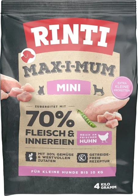 RINTI MAX-I-MUM Mini Adult Kuřecí 4 kg