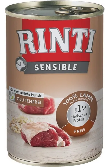 RINTI Sensible 400 g jehněčí s rýží