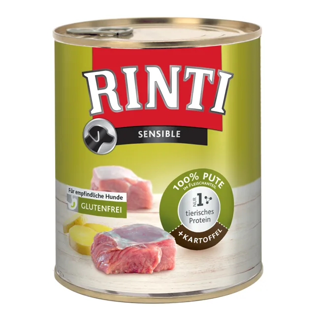 RINTI Sensible 6 x 800 g - Krůta & brambory