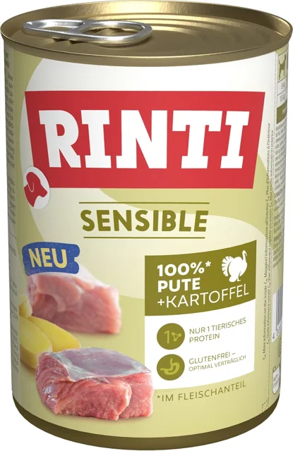 RINTI Sensible Krůtí maso s bramborem 400g
