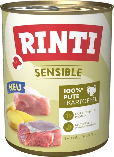 RINTI Sensible Krůtí s bramborami 800g