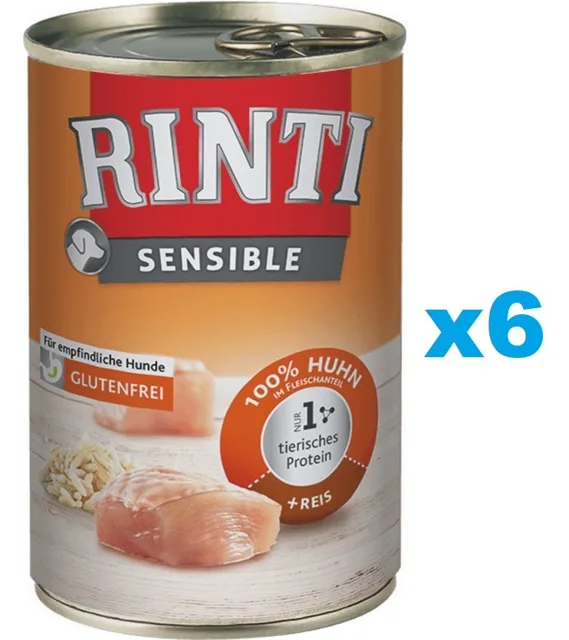 RINTI Sensible kuřecí s rýží  6x400 g
