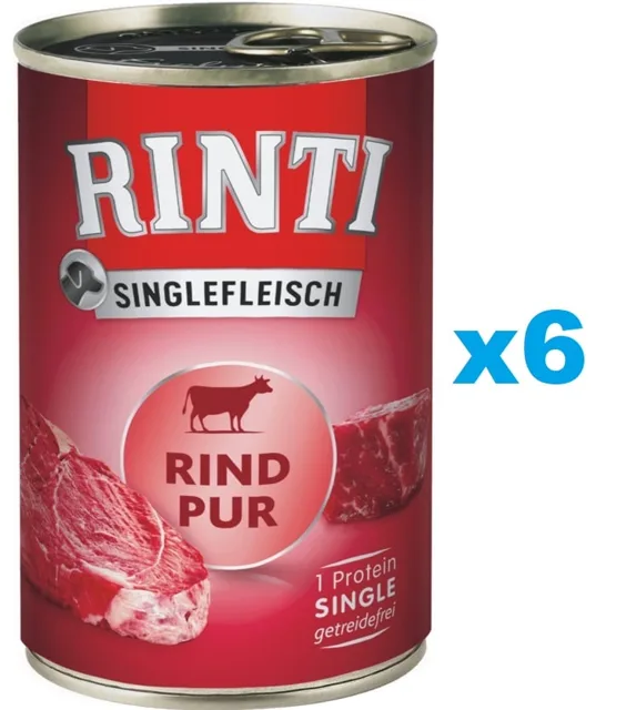 RINTI Singlefleisch Beef Pure 6x400 g
