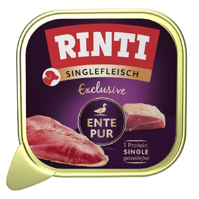 RINTI Singlefleisch Exclusive 10 ks (10 x 150 g) - koza