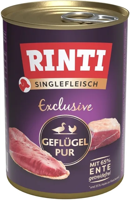 RINTI Singlefleisch Exclusive Pure Drůbeží 400 g