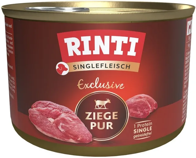 RINTI Singlefleisch Exclusive Pure Kozí maso 185 g