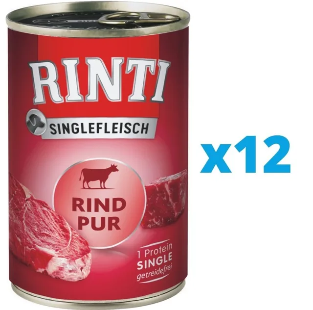 RINTI Singlefleisch Hovězí 12 x 800 g