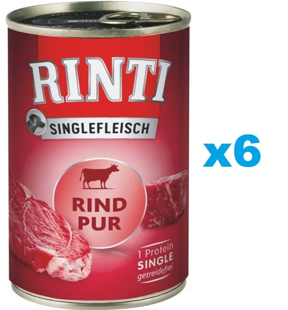 RINTI Singlefleisch Hovězí 6x800 g