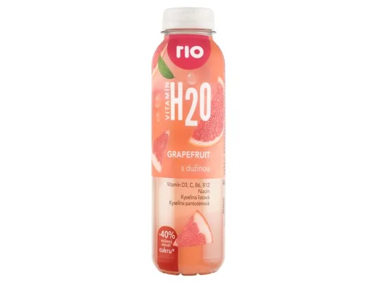 Rio Vitamín H2O grapefruit s dužinou 400 ml
