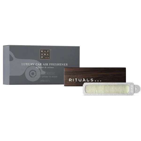 Rituals Vůně do auta Homme Arabian Amber & Musk (Luxury Car Air Freshener) 2 x 3 g