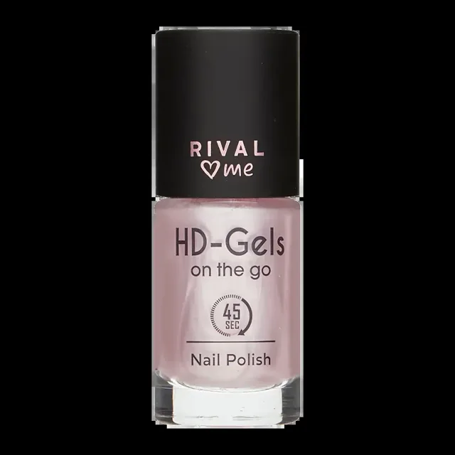 RIVAL Loves Me Lak na nehty HD-Gels on the go 04 Pearl Nude 9 ml