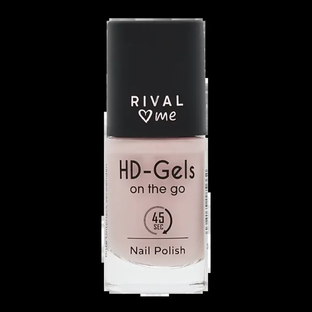 RIVAL Loves Me Lak na nehty HD-Gels on the go 39 dusty blush