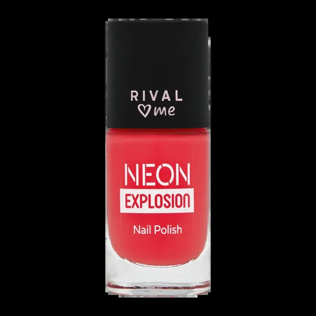 RIVAL Loves Me Lak na nehty Neon Explosion 08 hot tangerine 8 ml