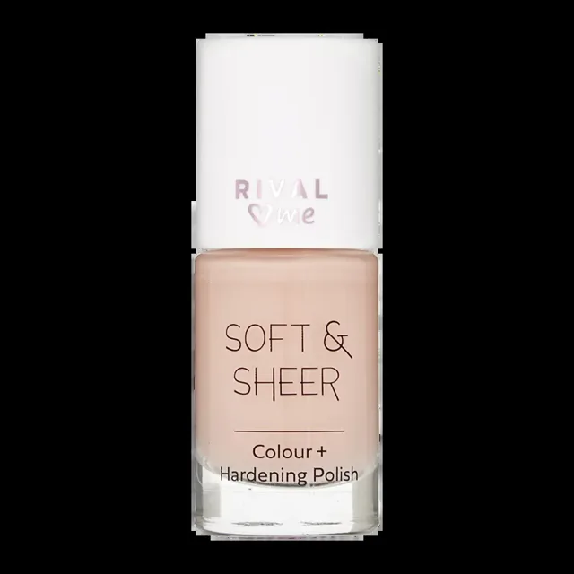 RIVAL Loves Me Lak na nehty Soft & Sheer 02 peach shake 9 ml