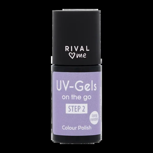 RIVAL Loves Me Lak na nehty UV gel 11 lavender lullaby