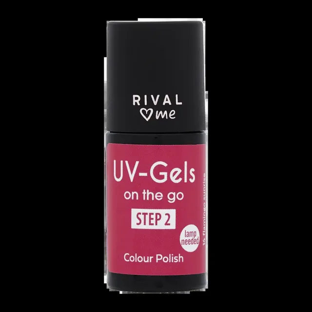 RIVAL Loves Me Lak na nehty UV gel 14 flamingo sunrise