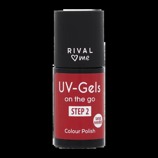 RIVAL Loves Me Lak na nehty UV gel 16 Berry Sorbet