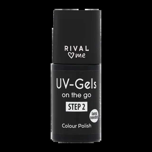 RIVAL Loves Me Lak na nehty UV gel 19 midnight shadow