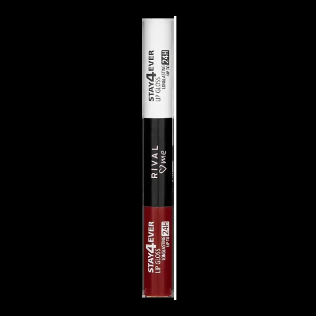RIVAL Loves Me Lesk na rty Stay4ever  01 Deep Magenta 7 ml
