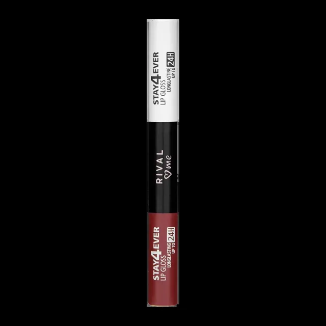 RIVAL Loves Me Lesk na rty Stay4ever 04 Foxy Red 7 ml