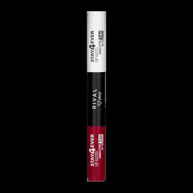RIVAL Loves Me Lesk na rty Stay4ever  12 Gala Red 7 ml