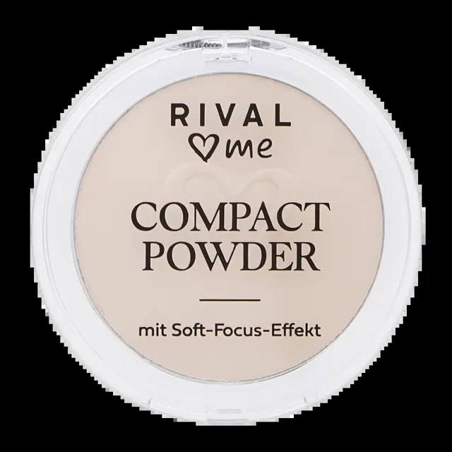 RIVAL Loves Me Pudr Compact 01 Porcelain