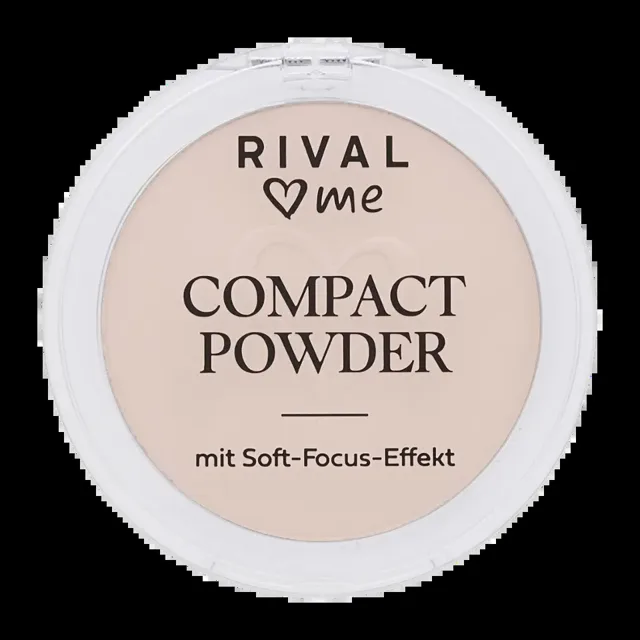 RIVAL Loves Me Pudr Compact 03 Light beige