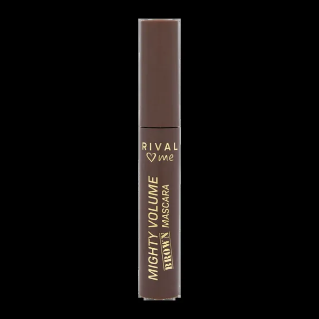 RIVAL Loves Me Řasenka Mighty volume hnědá 10 ml