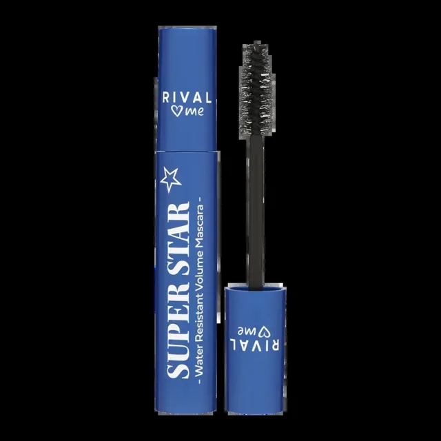 RIVAL Loves Me Řasenka Super Star voděodolná černá 13 ml