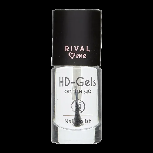 RIVAL Loves Me Vrchní lak na nehty HD-Gels 9 ml