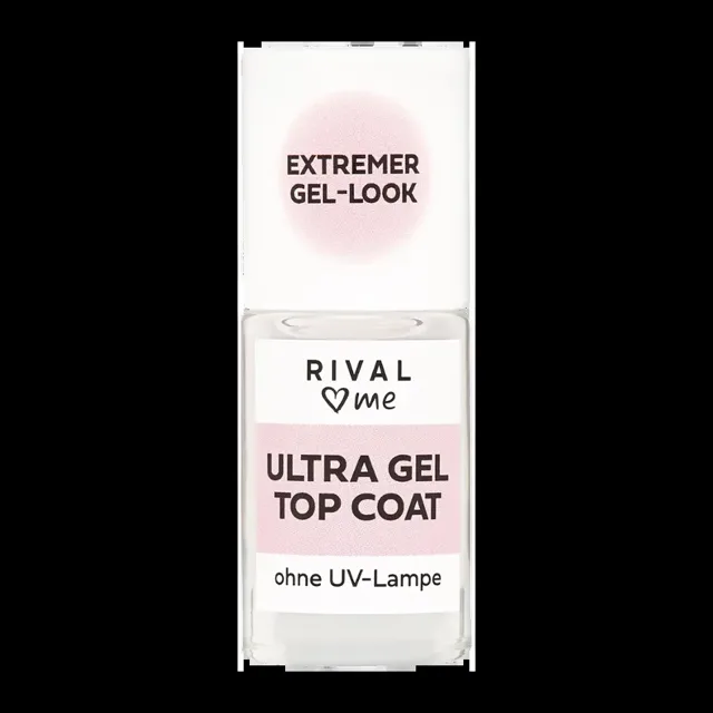 RIVAL Loves Me Vrchní lak na nehty Ultra Gel 9 ml
