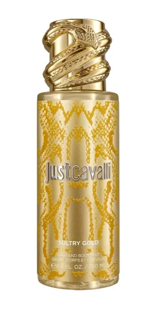 Roberto Cavalli Sultry Gold - tělový a vlasový sprej 250 ml