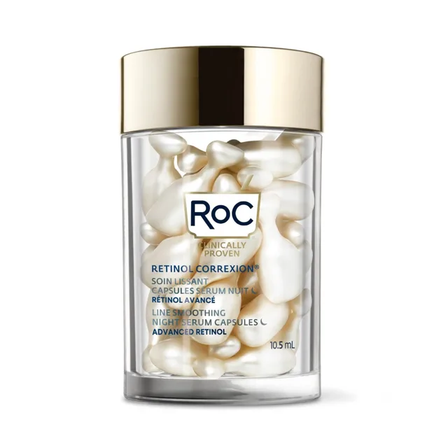 RoC Retinol Correxion Line Smoothing noční sérum 30 kapslí