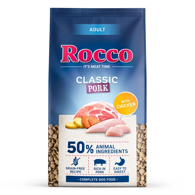 Rocco Adult Classic vepřové s kuřecím - 10 kg