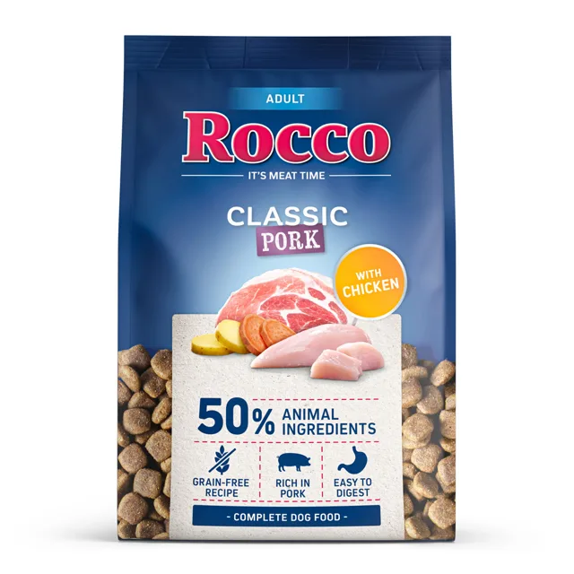 Rocco Adult Classic vepřové s kuřecím - 5 x 1 kg