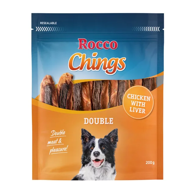 Rocco Chings Double - kuřecí a játra 200 g