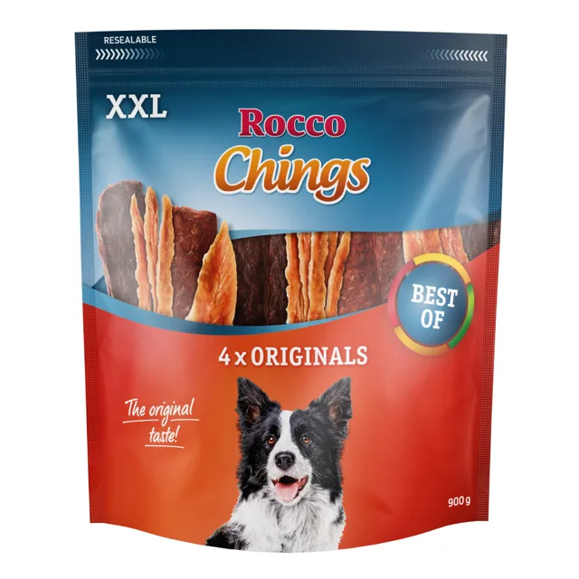 Rocco Chings XXL Pack - Sušená kuřecí prsa 2 x 900 g