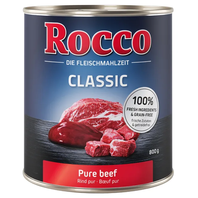 Rocco Classic 6 x 800 g - Čisté hovězí