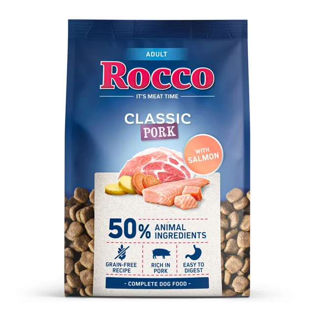 Rocco Classic Adult vepřové s lososem - 1 kg