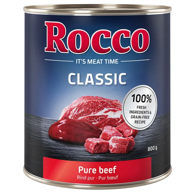 Rocco Classic Mix 24 x 800 g - čisté hovězí