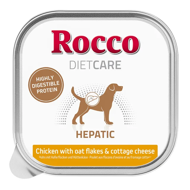 Rocco Diet Care Hepatic kuře s ovesnými vločkami a tvarohem 150g 20 x 150 g