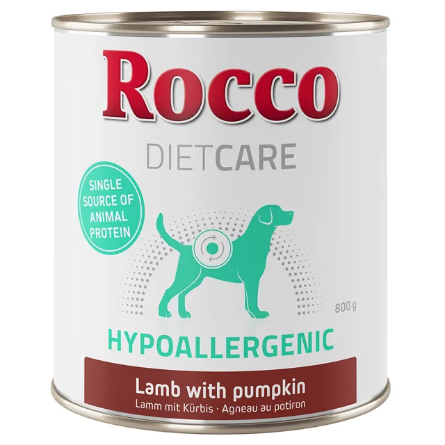 Rocco Diet Care Hypoallergen jehněčí 800 g -12 ks (12 x 800 g)