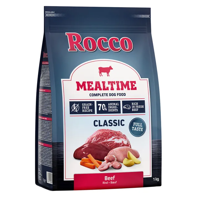 Rocco Mealtime hovězí - výhodné balení 2 x 12 kg