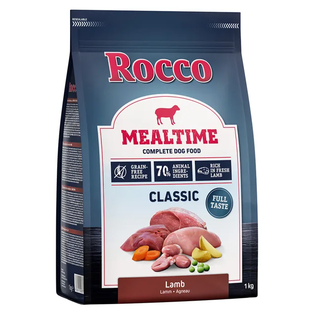 Rocco Mealtime jehněčí - výhodné balení 2 x 12 kg