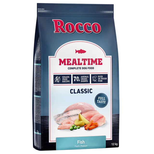 Rocco Mealtime s rybou - 2 x 12 kg
