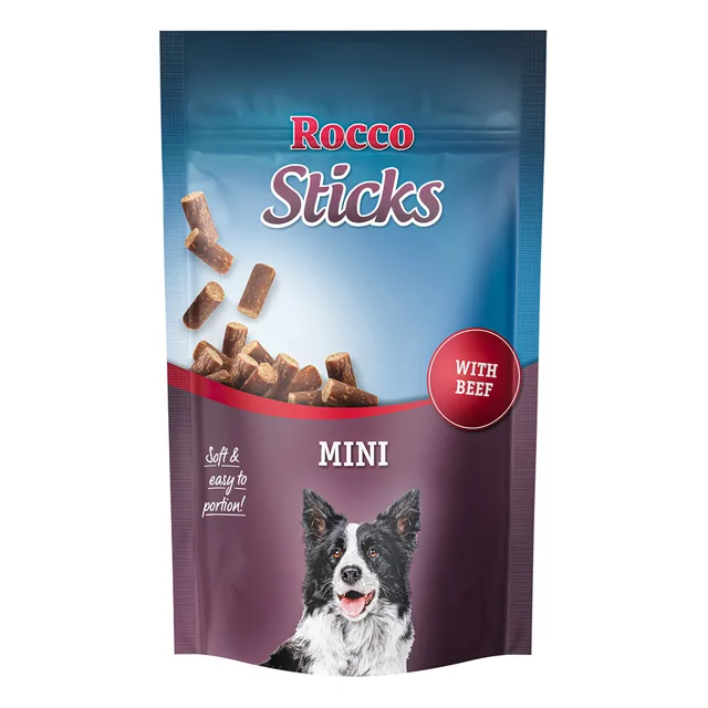 Rocco Sticks Mini 100g / 70g - hovězí (100g)
