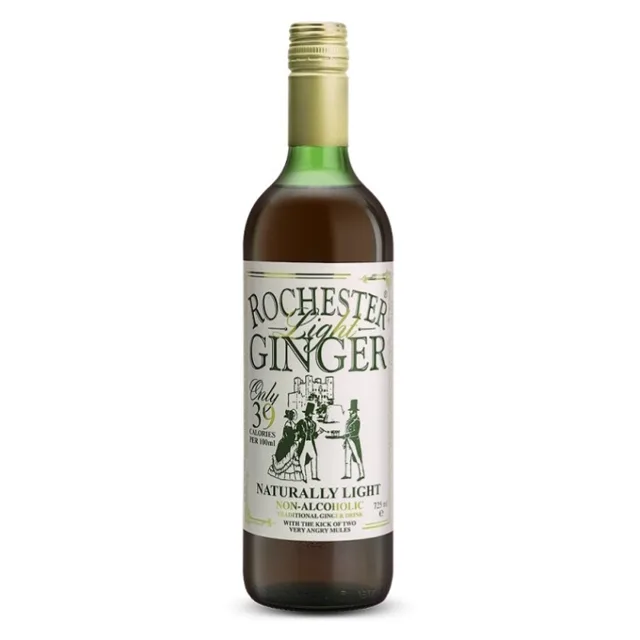 ROCHESTER Ginger light zázvorový nápoj 725 ml