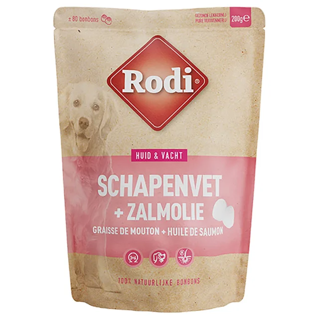 Rodi Exclusive Ovčí tuk s lososem pro psy a kočky - 200 g
